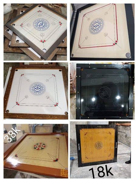 Table Tennis Table / carrom / snooker/ foosball / hand ball / pool 18