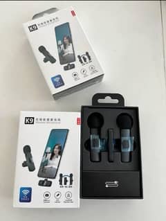 K9 wireless microphone dual for to persons
