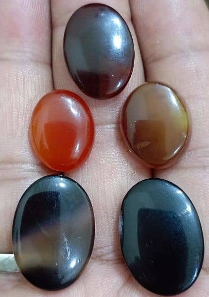 Aqiq natural stones for sale 4