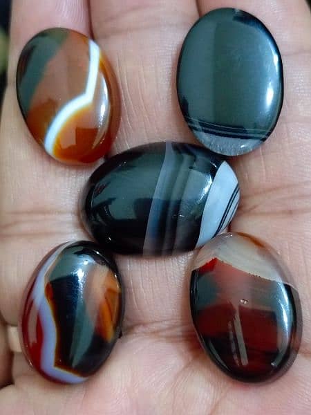 Aqiq natural stones for sale 14