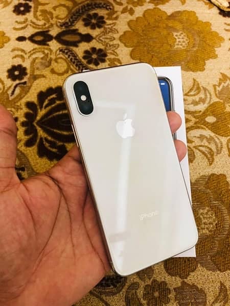 iPhone X 64gb pta approved complete box 0