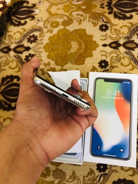 iPhone X 64gb pta approved complete box 4