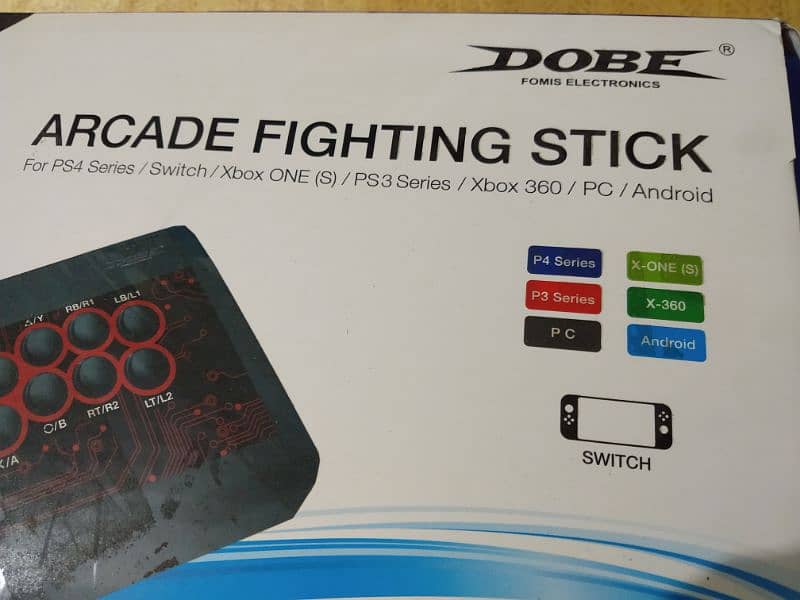 Dobe Arcade Fighting Stick 7 In One 6