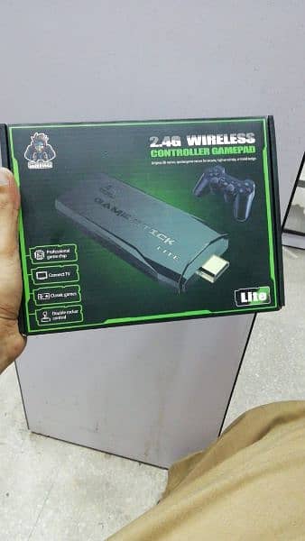 Game Stick with 2 wireless controllers 5