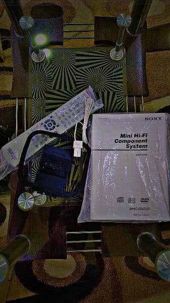 SONY HI-FI SYSTEM. . 5