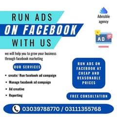 We will Run Facebook and Instagram ads campaign for you