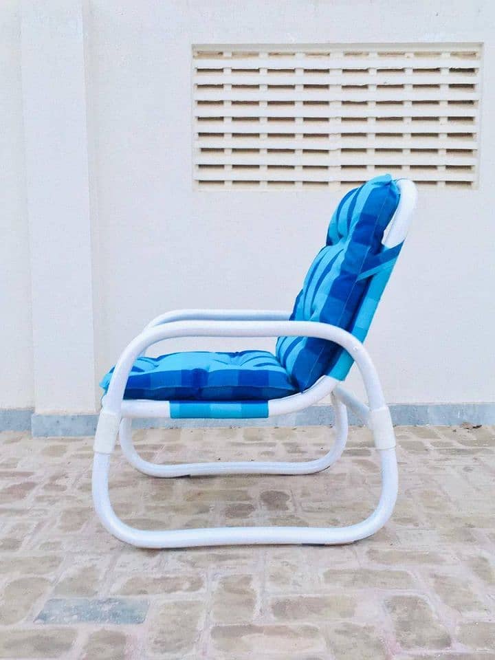 Garden Chairs, PVC Swimming poolLoungers, Outdoor furniture gujranwala 12