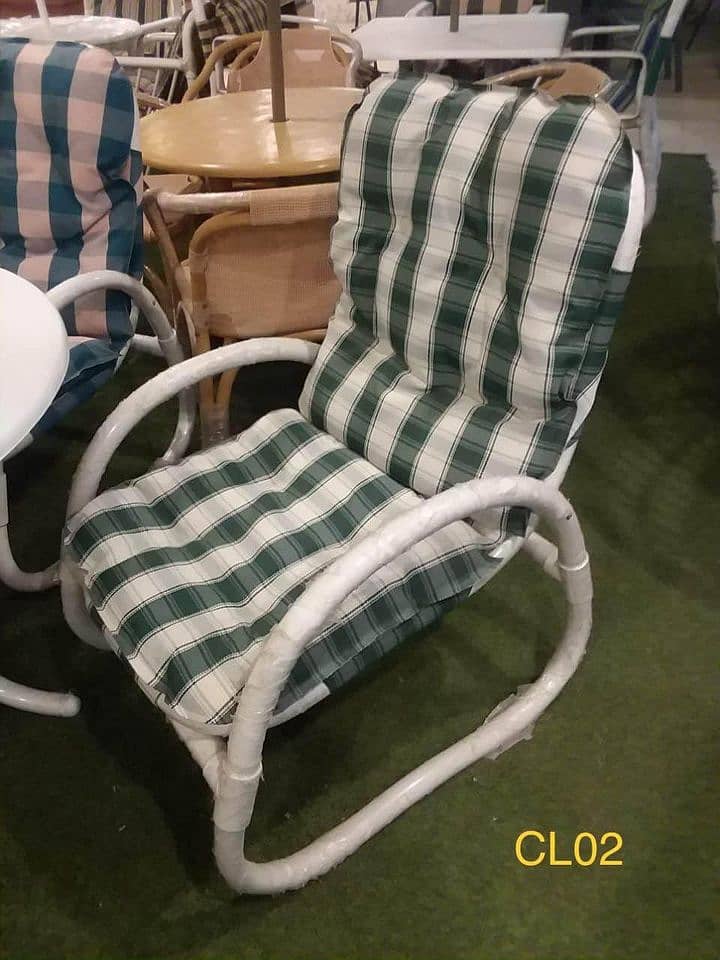 Garden Chairs, PVC Swimming poolLoungers, Outdoor furniture gujranwala 14