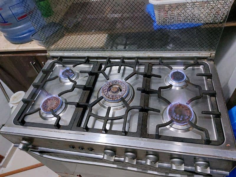 welcome 6500 gas stove with oven electric button start 0