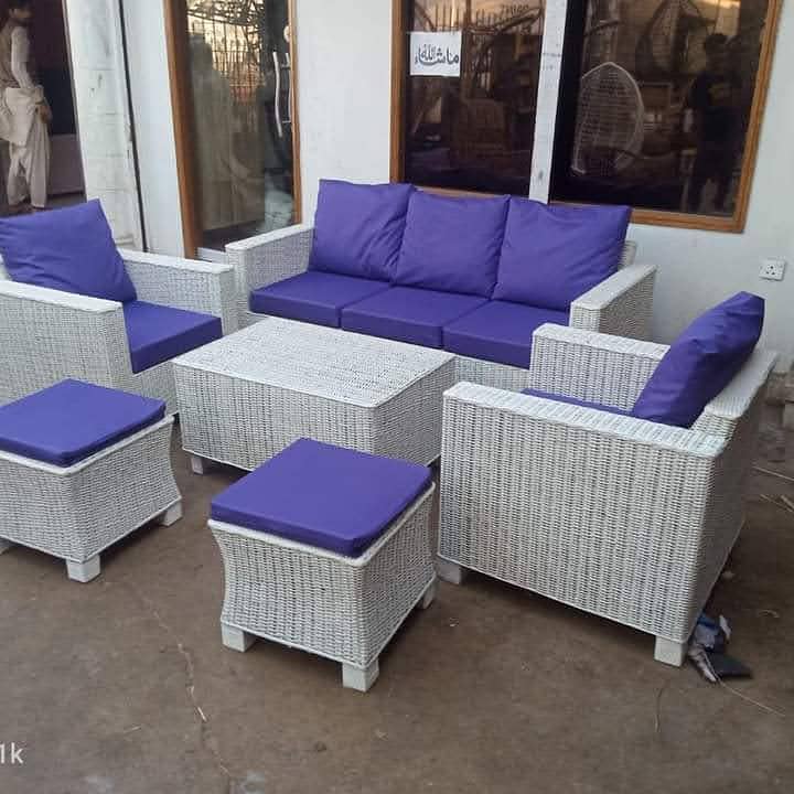 Patio sofa, Garden Lawn Rattan furniture, Outdoor furniture sialkot 14