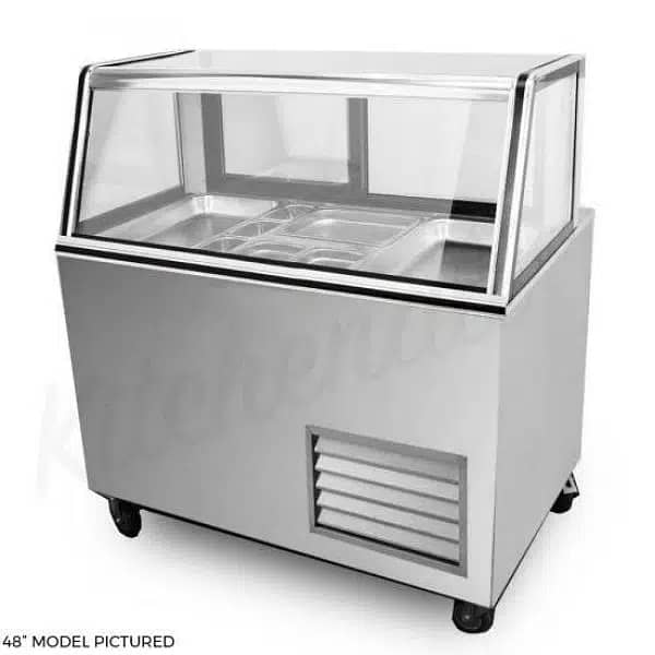 Latest Ice Cream Display Counter Freezer For Sale ice cream chiller 8