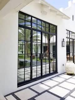 Aluminium Window - Upvc Window Door partition - slighting Glass work