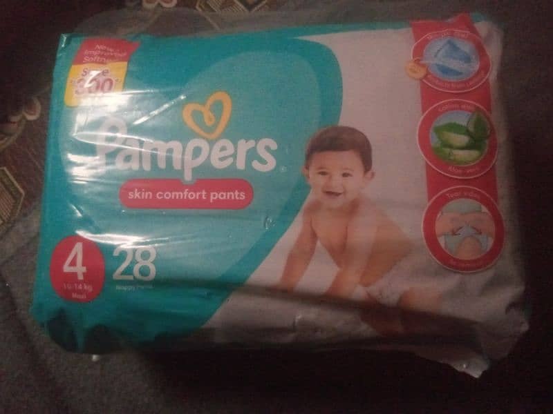 Pampers size 4 28PCs 1