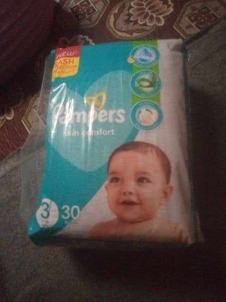 Pampers Diaper size 3 30pcs 0