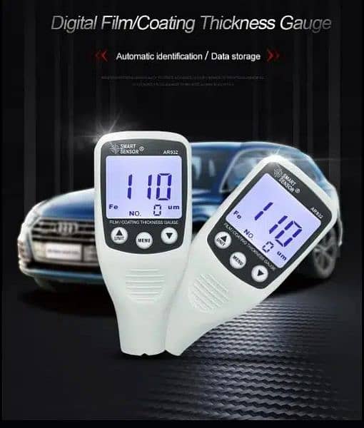 Coating Thickness Gauge, by Pakwheels Smart Sensor AR932 Digital C 0