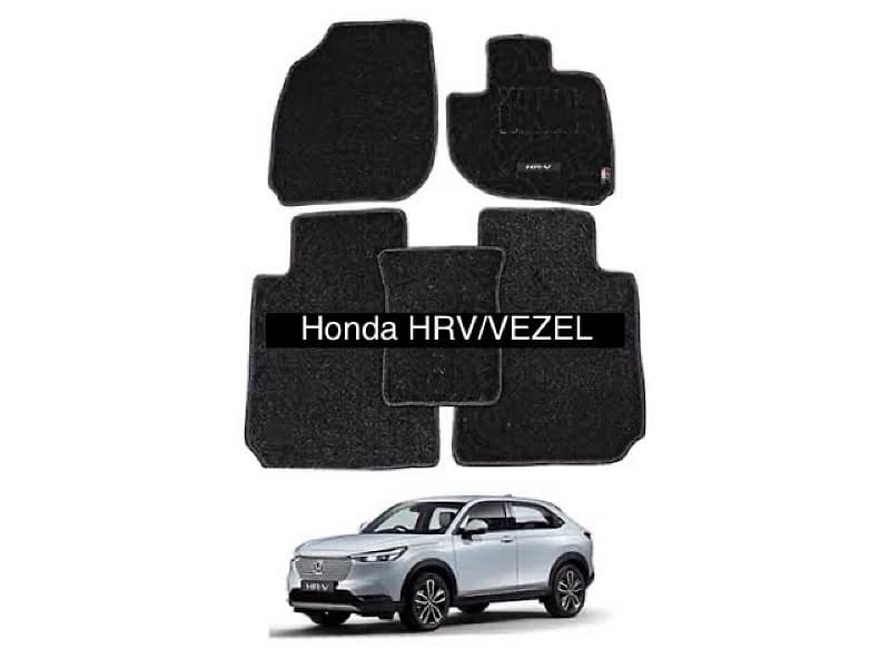 Honda HR-V hrv trunk mat and floor mats 1