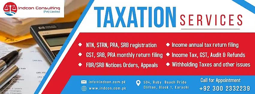 NTN, Filer, Income Tax Returns, Company Registration, SECP, FBR, SRB 3