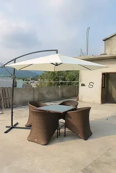 Rattan chairs, for outdoor open area sitting, Lawn, Cafe rooftop patio 17