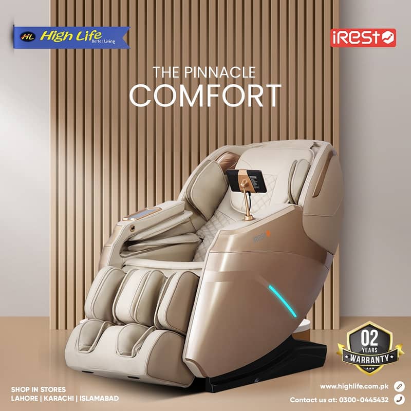 Imported iRest massage chairs (High Life) 4