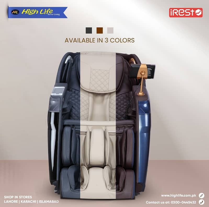 Imported iRest massage chairs (High Life) 5