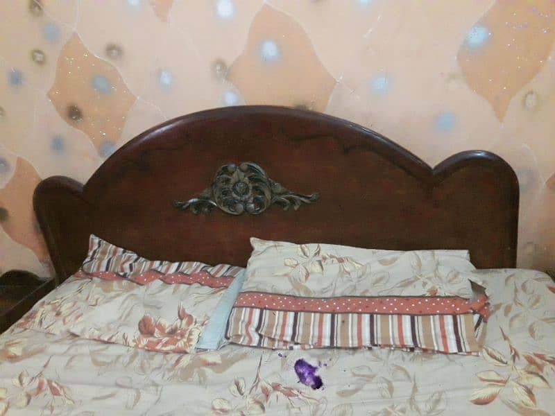 wooden bed set 3