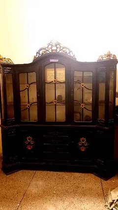 Wooden Showcase With Good Condition For sale