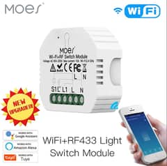 SMART HOME / Switch 2 Gang, WIFI, works with Alexa / Smart Life