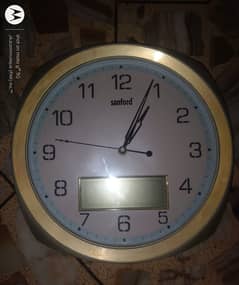 Sanford Analog and Digital Wall Clock - SF055WC