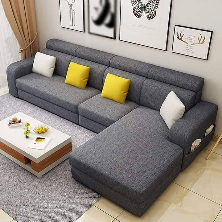 sofa repair / l shape sofa / sofa set / fabric change / sofa poshish 17