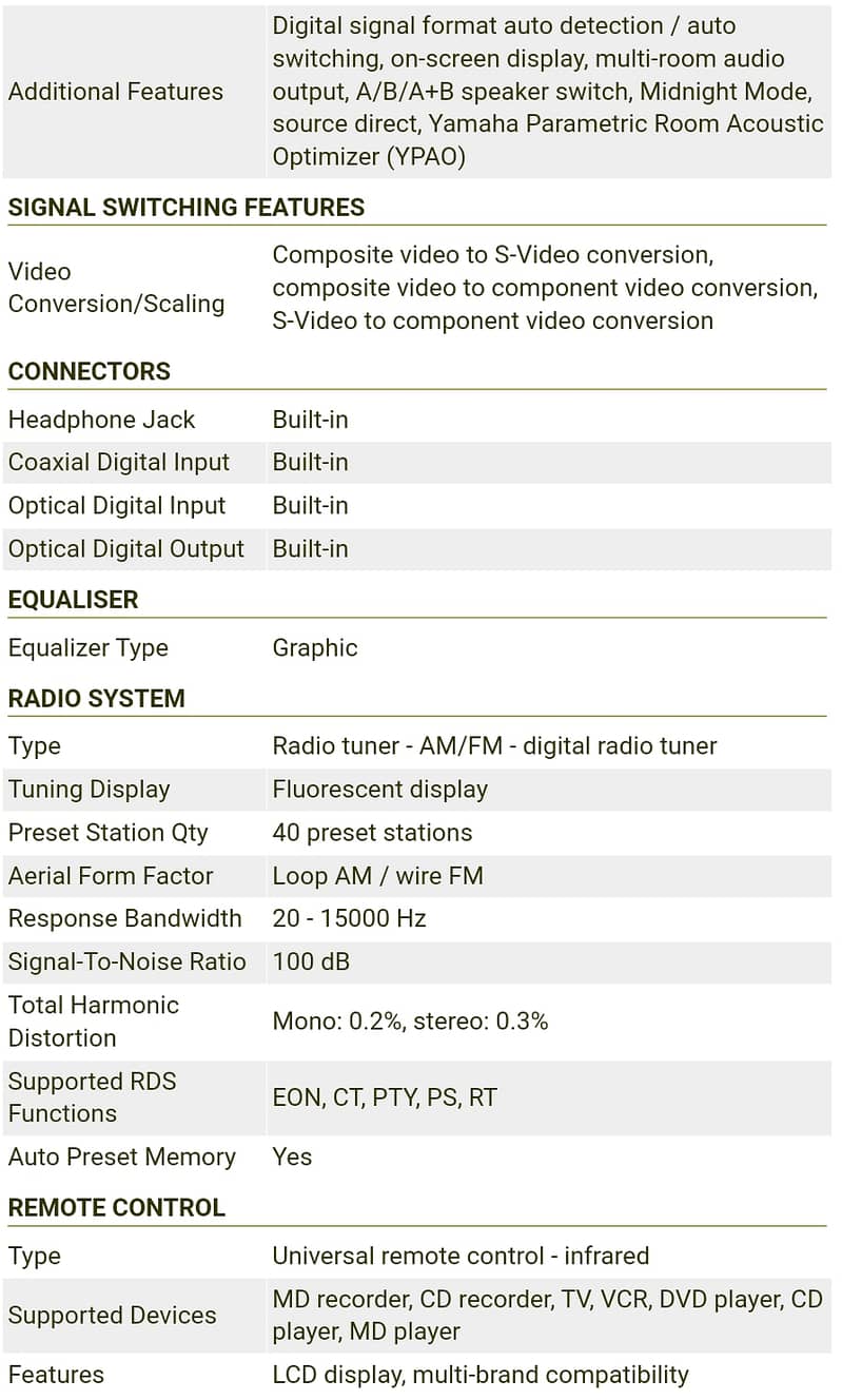 Yamaha RX-V757 7.1 Home theater Amplifier -Sony Denon Onkyo Pioneer 8