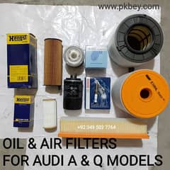 AUDI Service and Components. Oil Air filter,brake pads 0