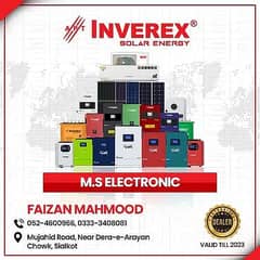 all solar panels,inverter and all Accessories