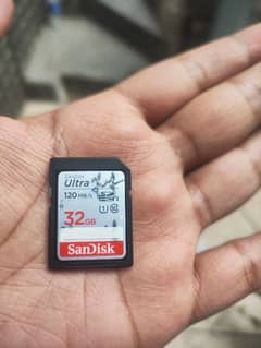 DSLR Memory Card | SanDisk 32 GB Ultra