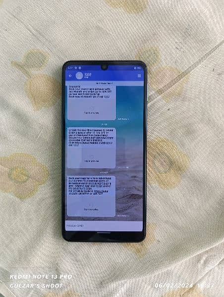 sharp Aquos zero 5g official PTA approved basic 6gb 64gb 5