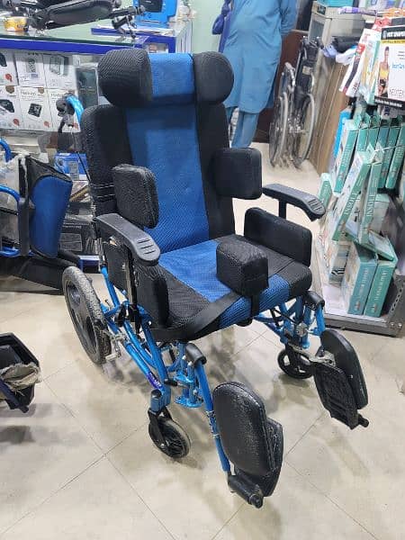cp wheelchair original imported. used. good condition. aluminium frame 1