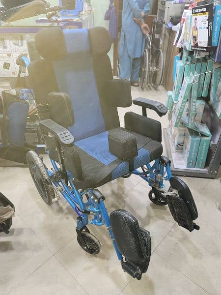 cp wheelchair original imported. used. good condition. aluminium frame 2