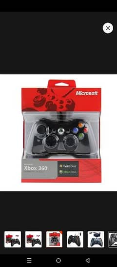XBox 360 wired controller For Windows Xbox and gaming PC laptop