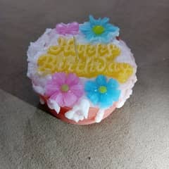 Birthday Cake Scented Candles