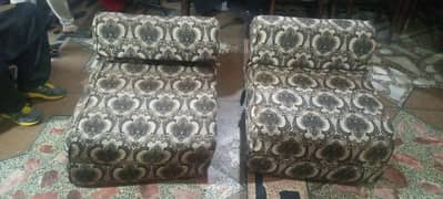 2 sofa combed for sale