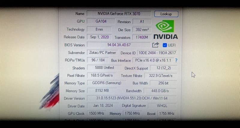 High End Gaming PC RTX 3070 6