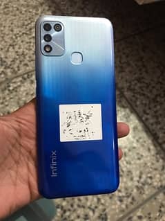 infinix hot11 play 4/64 full box for sale