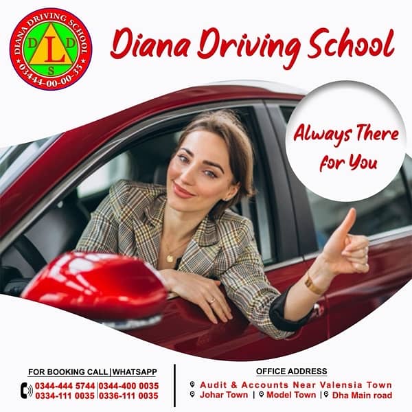 Diana Driving School  since 1998 11