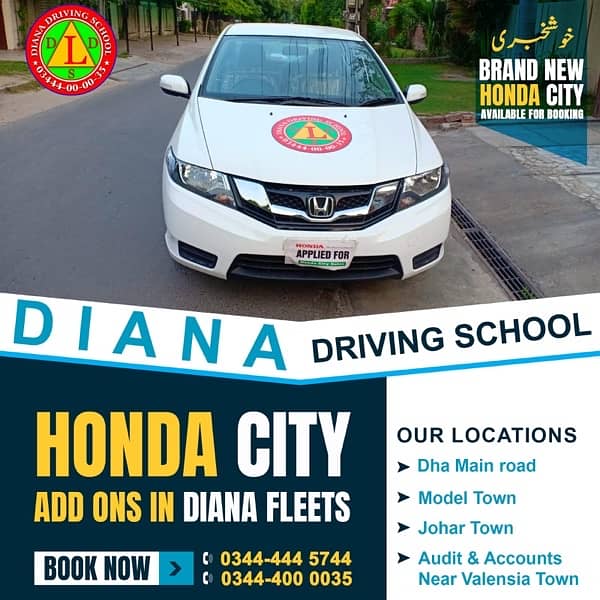 Diana Driving School  since 1998 12