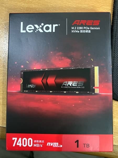 Lexar ARES NM790 - 4 tb - M. 2 PCIe Gen4 NVMe 1
