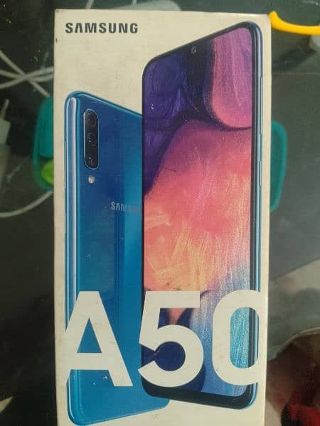 Samsung A50 6/128GB for sale with box 1