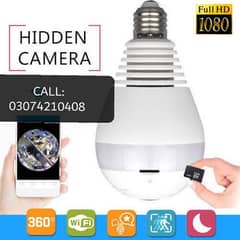 Wireless wifi Cctv 360 Bulb holder camera 2mp 1080p night vision 0