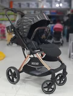 Imported baby stroller pram 03216102931 3in1 convertible carry coat