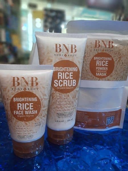 BNB brightening rice glow kit 5