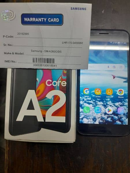 Genuine Samsung A260G mobile phone like new for sale. 5