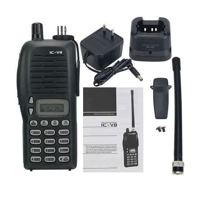 High-Quality ICOM IC-V8 Walkie Talkie Two-Way Radio 1 Piece 4